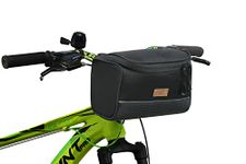 GUARDIANGEARS Front Frame Handlebar Cycle Bag for Bicycle Accessories, Hard Shell Bike Travel Bags. Cycle Handlebar Bag. Bicycle Front Handlebar Frame Bag with Rain Cover