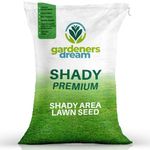 GardenersDream 15KG Shady Fine Grass Seed - Fast Growing Grass Seeds for New Lawns & Patch Repair - Covers up to 900M2 for Overseeding