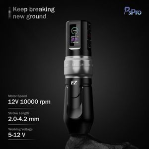 EZ Tattoo Wireless Pen Kit – Matte Black