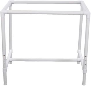 BEN YEDD Quilter's Floor Frame Large Embroidery Frame workbenches Patchwork Embroidery Cross Stitch Support Brackets PVC Pipe Racks