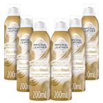 Imperial Leather Foamburst Triple Day Moisture Body Wash, Golden Amber & Coconut Oil, Luxurious Foam Lather, Gentle Skin Care, Bulk Buy, Pack of 6 x 200ml