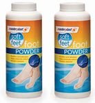 2x Foot Powder, Soothes and Refreshes, Absorbs Moisture Helps Eliminate Odours Smell