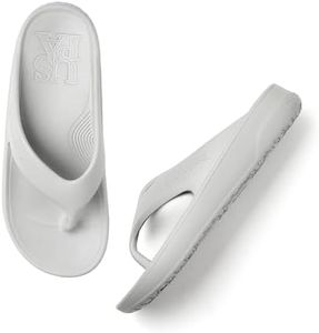 U.S. Polo Assn. Men AXEL 2.0 Grey Flip Flop-(UK9)(US10(2FD24460G07)