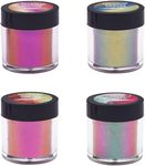 4/8/12PCS Chameleon Pearl Powder Pigment Color Shift Mica Powder Epoxy Resin Craft, Multi-Purpose Craft Use, Ideal for DIY Projects, Art and Beauty Applications