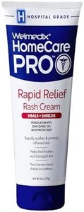 Welmedix HomeCare PRO Rapid Relief Adult Diaper Rash Cream – Extra Thick, Moisturizing Barrier Cream for Incontinence and Healing Cream/Zinc Oxide Cream/Skin Cream, (4oz Tube)