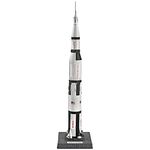 Revell 04909 Apollo Saturn V 1:144 Scale Unbuilt/Unpainted Plastic Model Kit , 77.5 cm length