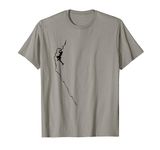 Climbing T-Shirt - Bouldering Mountain Rock Climber Gift T-Shirt