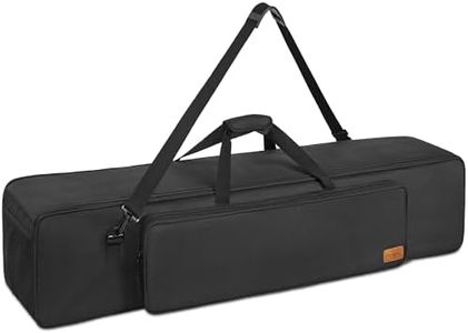 TORIBIO Tripod Case Bag Water-resistant Lightweight Multifunctional 40"x8.2"x8.2"/102x21x21cm Tripod Carrying Case with Shoulder Strap for Lights, Speakers, Cameras, Booms, Microphone Stands