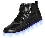 Voovix Kids LED Light Up Shoes USB 