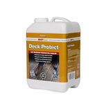 EASYSeal - Deck Protector Clear Treatment for Outdoor Wood Decking. 3L Natural Stain Preserver Decking Stain for Exterior Garden Protection. Quick & Easy Application Wood Preserver Decking Protecton