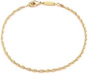 Mevecco Gold Beaded Bracelets,18K G