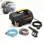 Homehop Pressure Washer for Car Portable Water Spray Gun Cleaning Machine with Powerful Electric Pump for Bike, Floor, Patios, Garden, Home and Outdoor