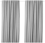 IKEA.. 404.234.13 Curtains, Gray