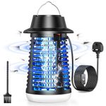 VIWAVE Bug Zapper, 3M Cord 4200V Electric Mosquito Zapper, Waterproof Mosquito Killer Lamp, 18W Fly Zapper Mosquito Trap Insect Pest UV Fly Killer, Outdoor & Indoor for Garden,Home,Patio,Backyard