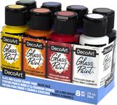 Deco Art Glass Paint Value PK BA, us:one size, Primary/Basics