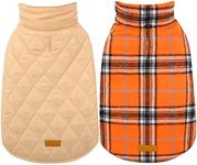 Kuoser Warm Dog Coat, Reversible Do