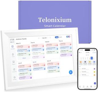 10.1’’ Smart Digital Calendar - Interactive Touch Screen, HD Display, Wall Mountable Family Organizer with Shared Calendar, Chore Chart, To-Do Lists & App Sync for Back to School Home Organization, Family Schedule Planner