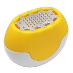 Microplane 34630 FlexiZesti Zester Tool Stainless Steel/Yellow, 7 x 3.8 x 5.5 cm