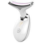 SEMINO Neck Face Firming Wrinkle Removal Tool Skin Lift Device Double Chin Reducer Skin Rejuvenation Beauty Device for Face and Neck Lifting Skin Groomer- White