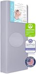 Dream On Me Starbright Breathable Fiber Crib and Toddler Mattress, Greenguard Gold Certified, Periwinkle