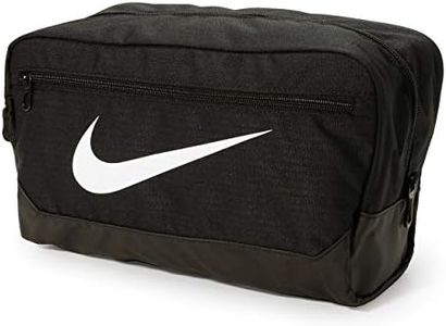 Nike Nike Brasilia Shoe Tote - 9.0, Black/Black/White, Misc