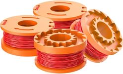 CKCSHI Strimmer Spool for Worx WA0010/WA6531 Lawn Mower Strimmer Spool Grass Trimmer Spool Replacement Trimmer Spool Lawn Mower Line Worx Replacement (Pack of 4)