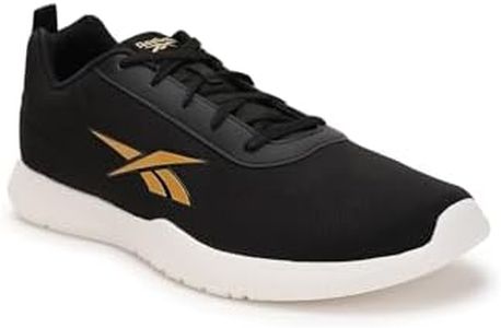 Reebok Men's Advent TR Running Shoes (RMSOTA2492_Black/Heritage Gold/Chalk_7 UK (8 US))
