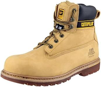 Caterpillar Men's Holton Sb E Fo Hro Src Ankle Boots, Honey Reset, 15 US