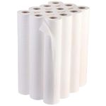 12 x Couch Rolls 20 Inch White | 2 Ply 50cm Hygiene Rolls for Massage, Beauty Bed | 20" Wide x 40 Metres Long | Pasha81 Ltd