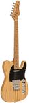 Stagg 6 String Solid-Body Electric Guitar, Right, Natural (SET-PLUS NAT)