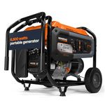 Generac 7683 GP6500 Portable Generator, Orange, Black