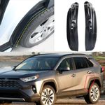 2pcs Car Rear Wheel Lining Mudguard Mud Flaps Fender Splash Guards Compatible for Toyota RAV4 2019-2023