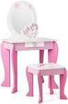 KOTEK Kids Vanity Set with Mirror a