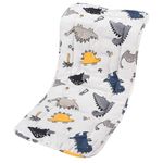 Baby Stroller Cushion - Breathable Stroller Seat Liners - Soft Baby Seat Pad Liner for Stroller - Comfortable Seat Liner for Newborn, Infant or Toddler - Baby Carriage Cushion - Made of 100% Cotton