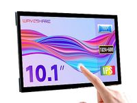 Waveshare 10.1inch LCD Compatible with Raspberry Pi 5/4B/3B+/3A+/Zero/Zero W/WH/Zero 2W CM3+/4 1024×600 Resolution HDMI IPS 10-Points Touch,Capacitive Touch Screen