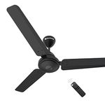 atomberg Efficio 1200mm BLDC Ceiling Fan with Remote Control | BEE 5 star Rated Energy Efficient Ceiling Fan | High Air Delivery with LED Indicators | 2+1 Year Warranty (Matte Black)