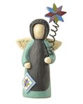 Blossom Bucket 154-10318 Amish Woman with Star Decorative Item, 4-1/4-Inch