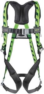 Honeywell AC-QC/UGN Miller by Universal DuraFlex AirCore Full Body Style Harness With Back D-Ring, Quick Connect Leg And Chest Strap Buckle And Sub-Pelvic Strap, 73.3252 fl. oz., 5.6" x 15.6" x 9"