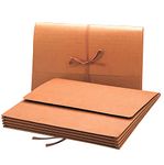 Smead Redrope Expanding File Wallet, Flap and Cloth Tie Closure, 3-1/2" Expansion, Legal Size, 10 per Box (71055)