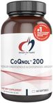 Designs for Health CoQnol 200mg - CoQ10 Ubiquinol with Superior Bioavailability + Exclusive Absorption Technology - Double CoenzymeQ10 Boost with GG - Heart, Healthy Aging + Cell Support (60 Softgels)