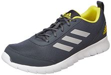 Adidas Men Synthetic & Textile Adiscend M Running Shoes DKGREY/DOVGRY/IMPYEL UK-8