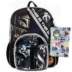 Star Wars The Mandalorian 5 Piece Kids 16" Backpack Set