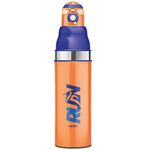 Milton Kool Stunner 900 Kids Plastic Insulated Water Bottle, 660 ml, Sipper Bottle, Leak Proof, BPA Free, Food Grade, School & Picnic Bottle, Orange