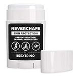 Nextrino NeverChafe Anti Chafe Stick - Prevents Friction and Chafing on Thighs & Body - Glides on Smooth, Waterproof for Running & Swimming