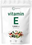 Micro Ingredients Vitamin E 1000 IU, 240 Softgels | Pure Vitamin E Oil Pills | Antioxidant Supplements for Skin, Face, & Immune Health | Non-GMO, Gluten Free