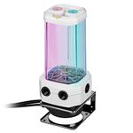Corsair Hydro X Series XD5 RGB Pump/Reservoir Combo - White - D5 PWM Pump - 330ml Reservoir - Ten Individually Addressable RGB LEDs - Temperature Sensor