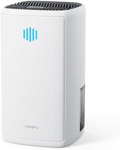 CONOPU Dehumidifier 1100ml, Quiet Dehumidifier for Home 20 m², Auto Defrost, Auto Shut-off, 1 kWh/Day, Portable, Dehumidifier for Bedroom, Bathroom
