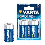 Varta 4920 High Energy Mono D 1.5 V LR20 Batteries