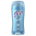 Secret Invisible Solid Antiperspirant and Deodorant, Lavender Scent, 73 g