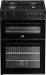 Beko 60cm Gas Cooker - Black - A/A+